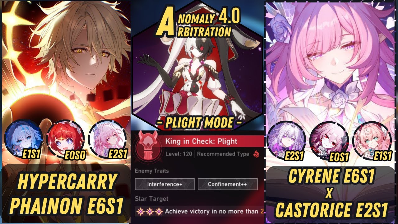 V2 | Hypercarry Phainon E6S1 x Cyrene E6S1 Mono Remembrance | Anomaly Arbitration 4.0 #sparxie