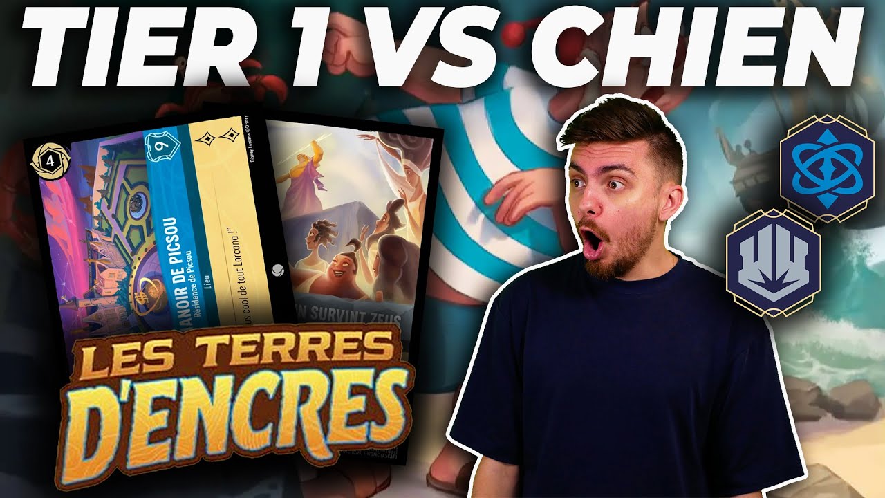 UN TIER1 EN BO3 CONTRE UN NOUVEAU DECK TROP COOL ! SAPHIR / ACIER MIDRANGE LORCANA FR !