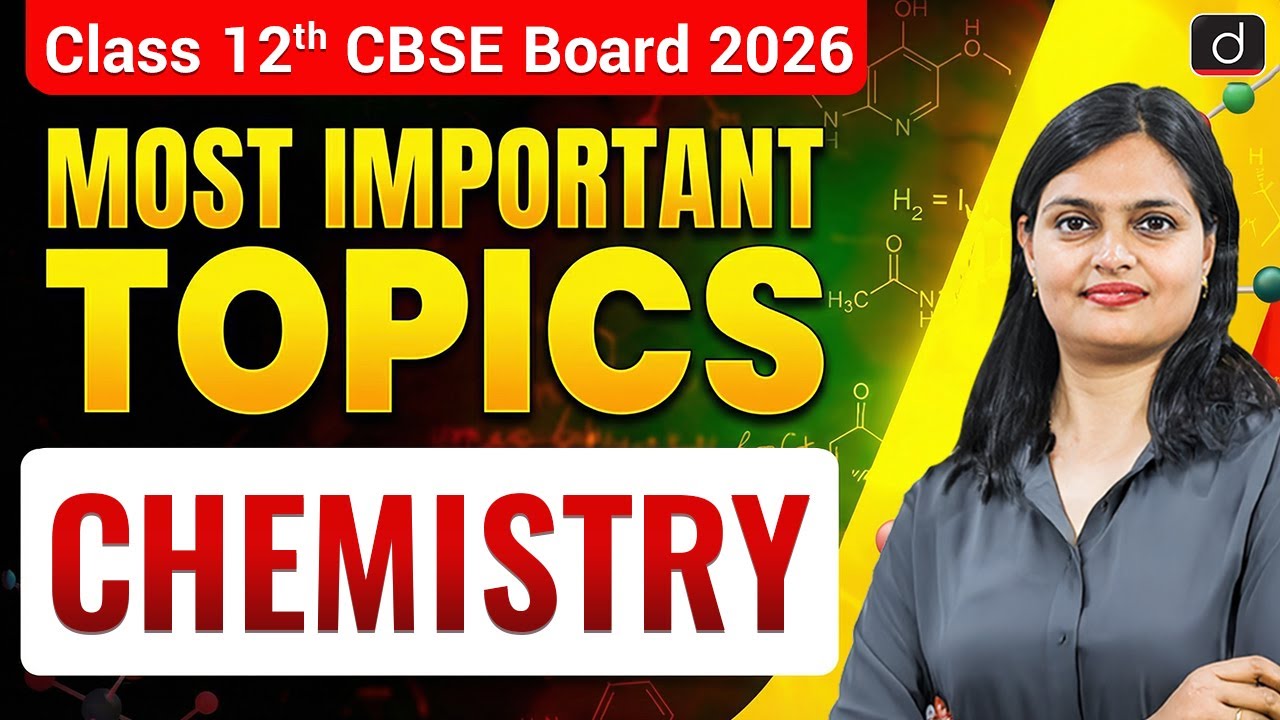 CBSE Class 12 Chemistry 2026 | High Weightage Topics | BOARD + CUET | Drishti CUET & CLAT