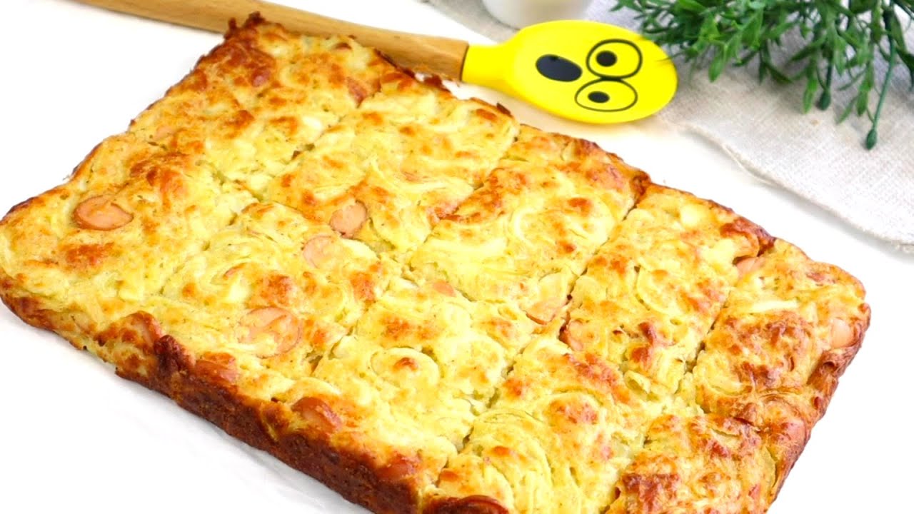 Я не знаю куда уже проще! ЛУКОВЫЙ  ПИРОГ 