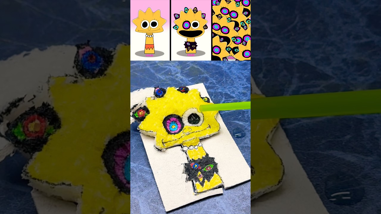 Narysowałem Lisę Simpson (Sprunki OC)/ faza 4