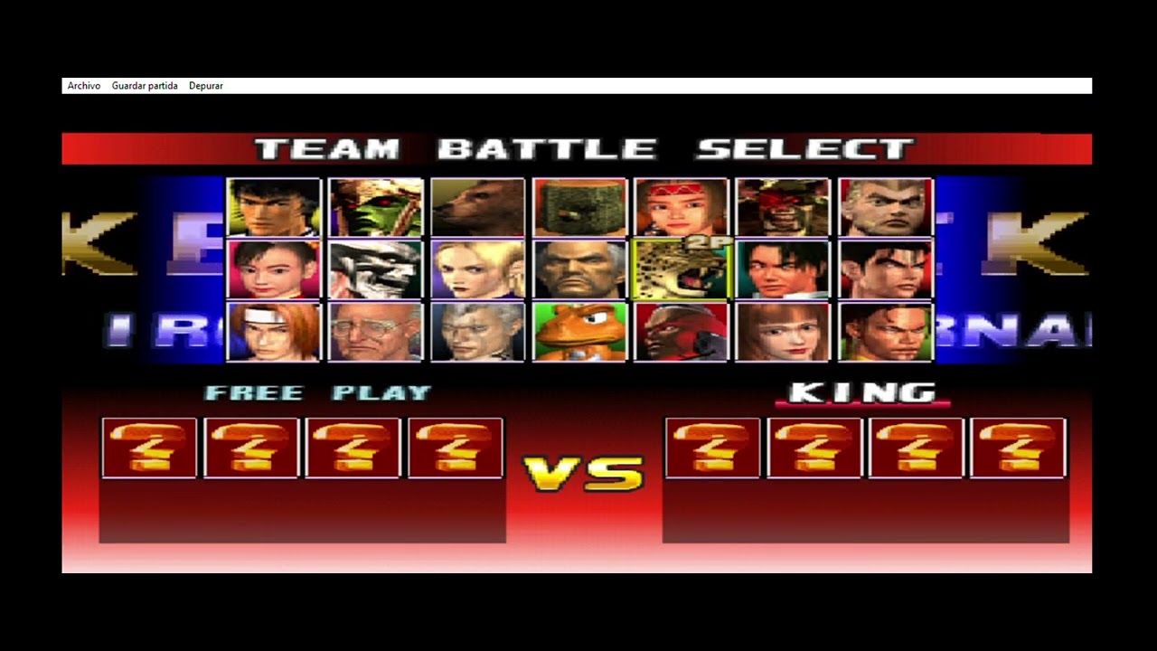 Tekken 3  Epic 5 vs 8 Team Battle (Random Players vs Selected Players) | Pure Gameplay |