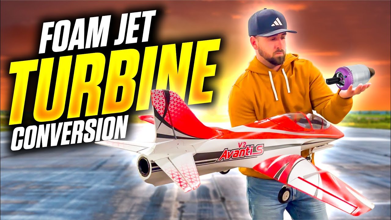 How to put a Turbine in ANY RC Airplane - Avanti S V2