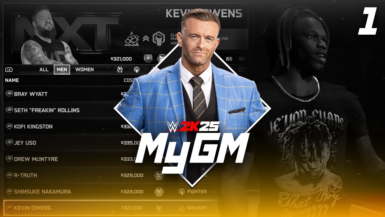 WWE 2K25: MyGM Ep. 1 - WE ARE NXT!