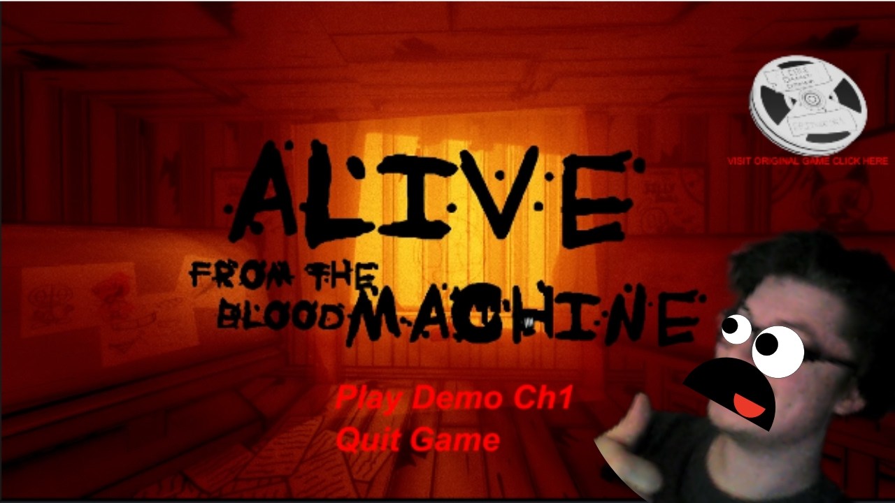 A BENDY INSPIRED GAME! | ALIVE FROM THE BLOOD MACHINE Demo