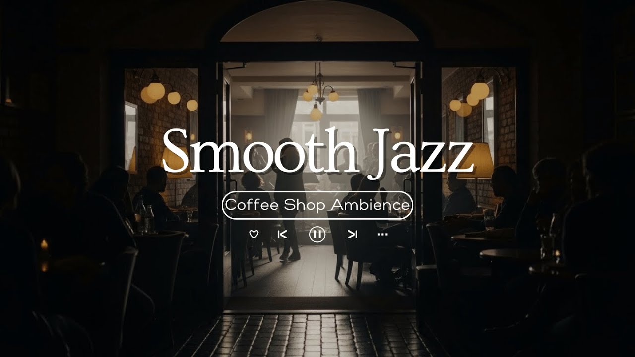 Jazz Relaxing Music at Cozy Winter Coffee Shop Ambience to Study ⛄ Smooth Jazz Instrumental Music