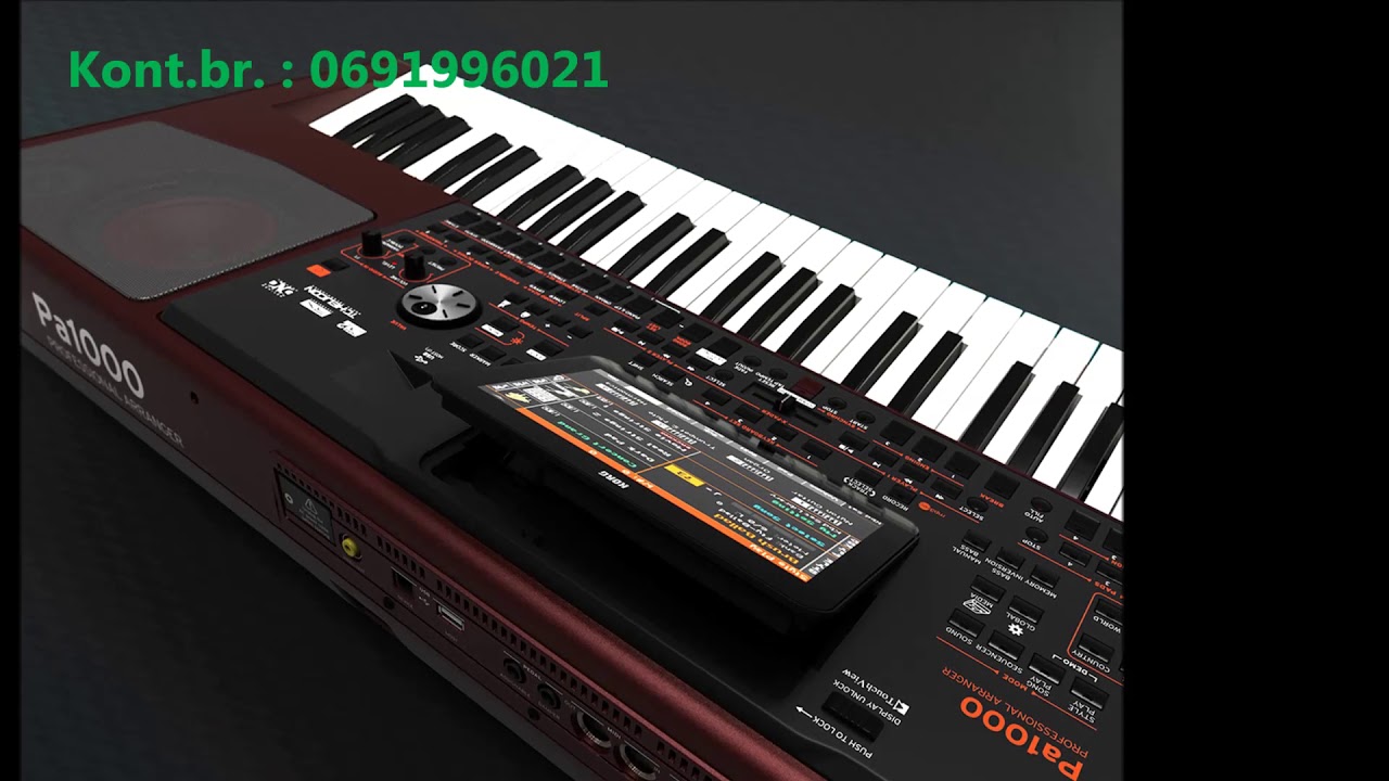 MISA SET 2020   KORG pa1000,700, pa4x dvojka aranzer