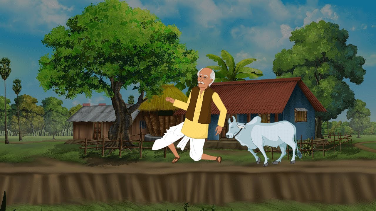 গ্রামে গো ভূতের উপদ্রপ || Bengali cartoon video || bangla bhuter cartoon story