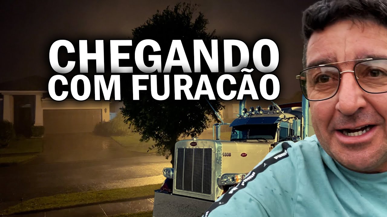 CHEGANDO EM CASA COM FURACÃO
