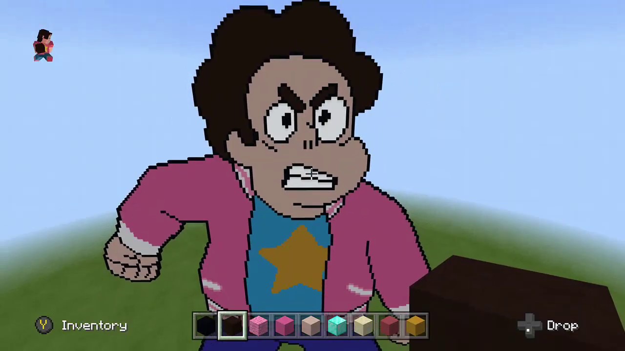 1st Steven universe movie Minecraft pixel art