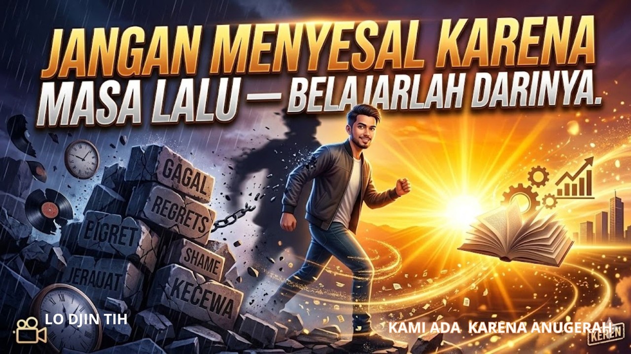 JANGAN MENYESAL KARENA MASA LALU — BELAJARLAH DARINYA.