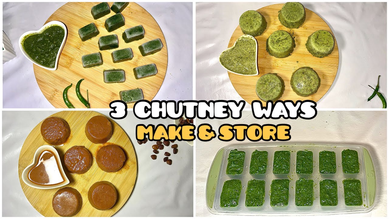 Ramadan Series | 3 Chutney Recipes | Make Once, Use Anytime
