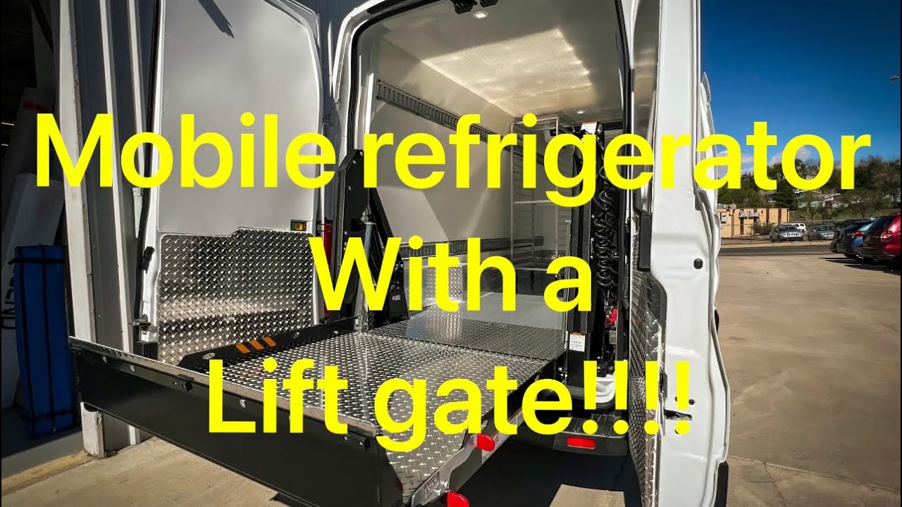 Reefer Van with a Tommy Gate Van Conversion