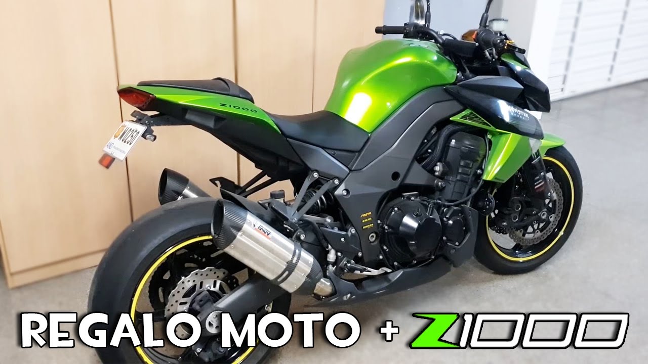 REGALO UNA MOTO + KAWASAKI Z1000