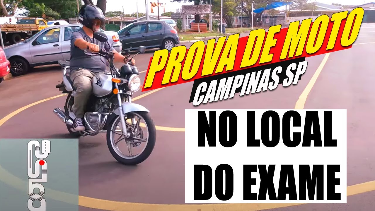 Como Passar na Prova de Moto de Campinas | 2025