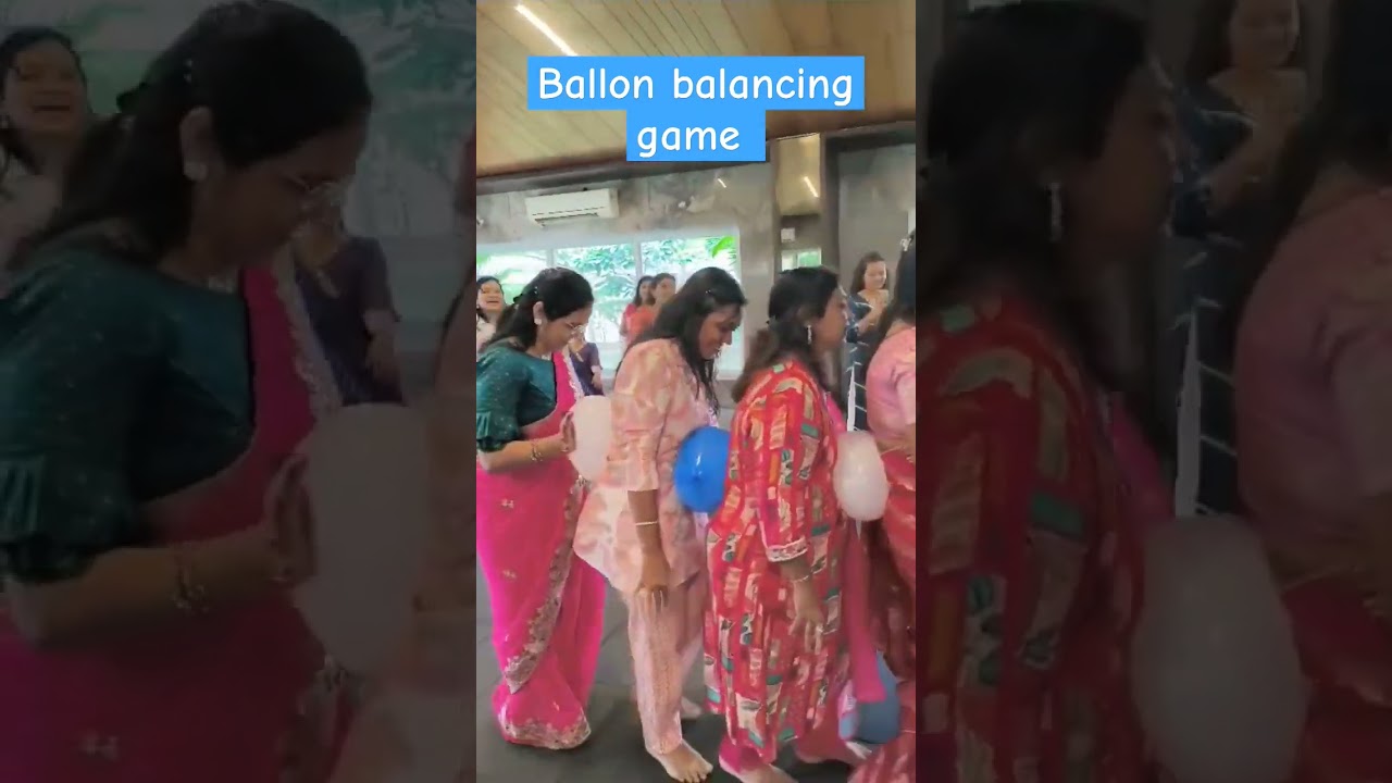 Ladies kitty game#trending #1minutegame #balloon #ladies #kitty #partygames #birthdaygames#kidsparty