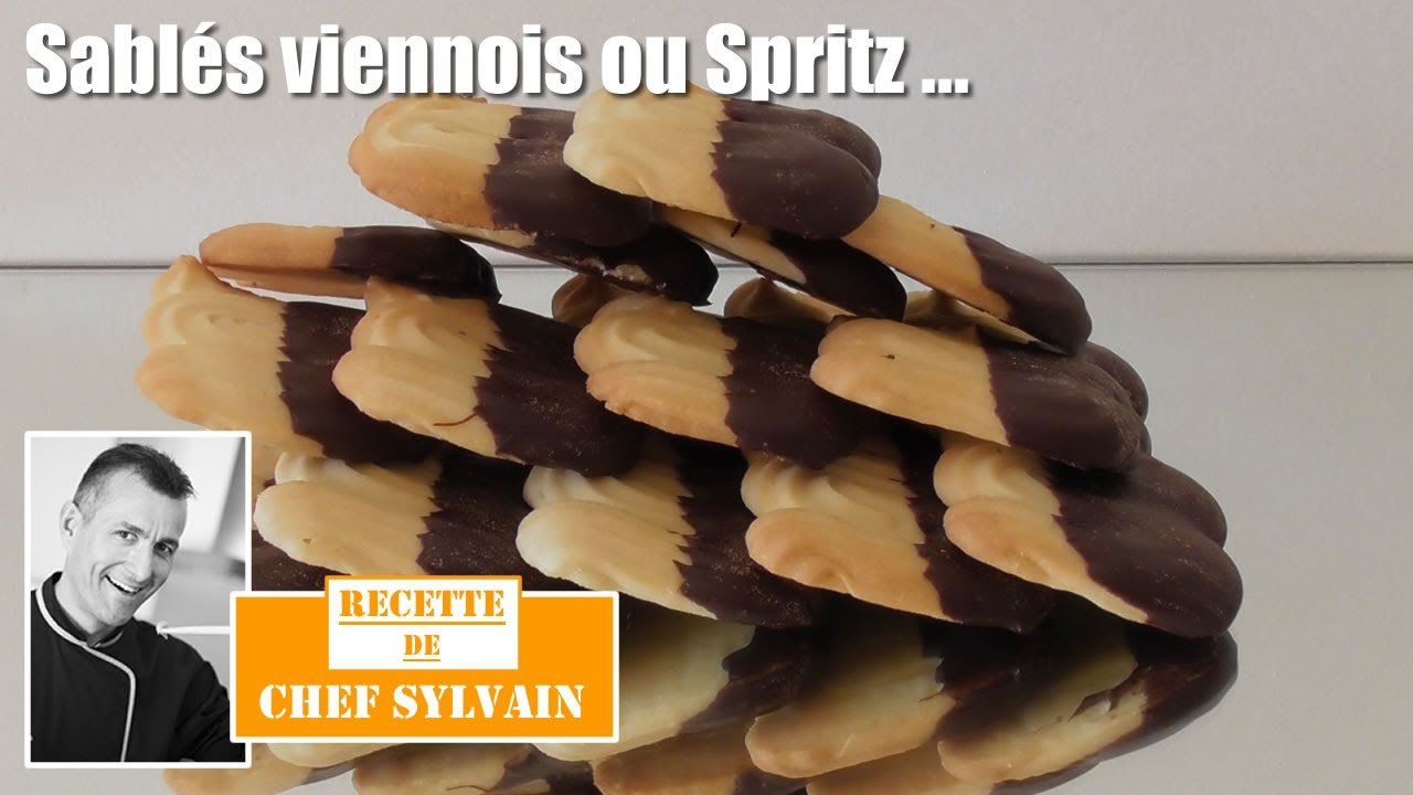 Sablés viennois ou Spritz - Recette par Chef Sylvain