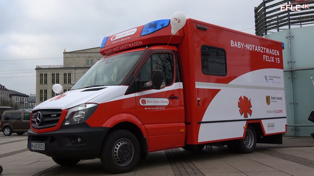 Leipzig's Baby-Notarztwagen 