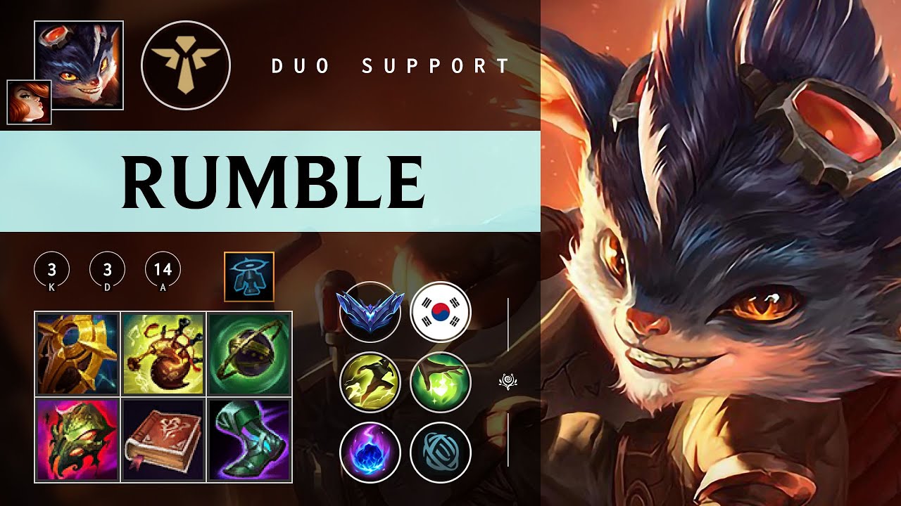 Rumble Support vs Neeko - KR Diamond Patch 26.01