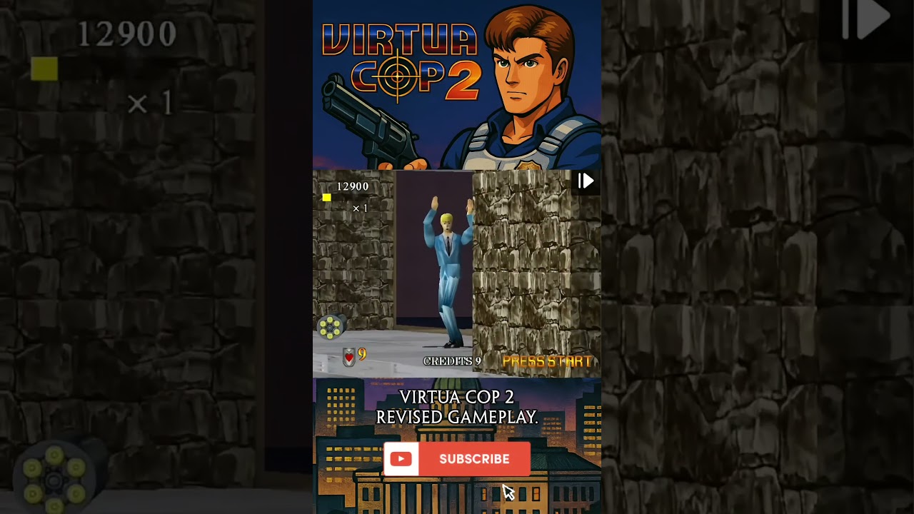 Virtual Cop 2 - Revised Gameplay 