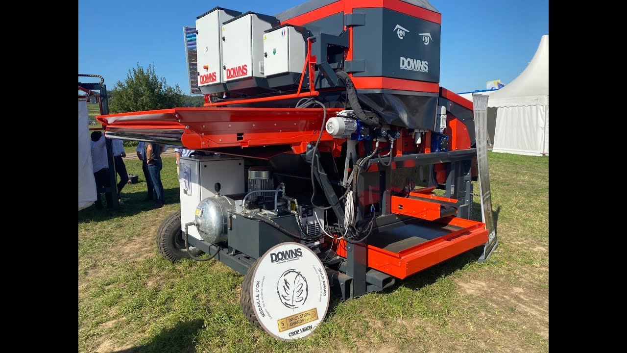 Downs Cropvision optische sorteerder bij VOF Van Bergeijk