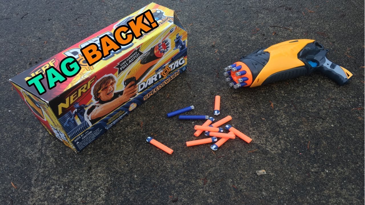TAG BACK! - NERF Dart Tag Speedswarm (2011) | Walcom S7