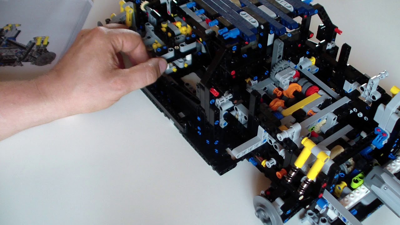 Lego 42083 Bugatti Chiron Gearbox