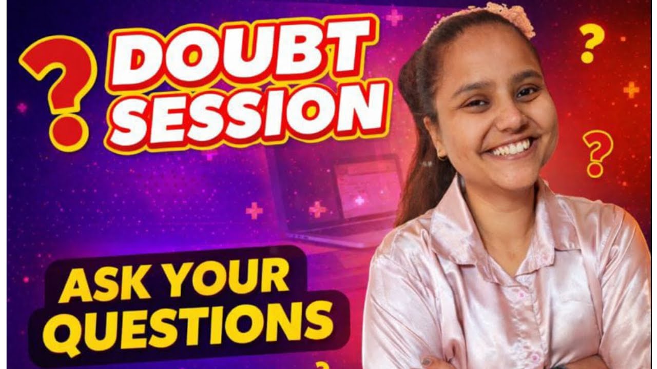 Neety Mishra study classes doubt class #01