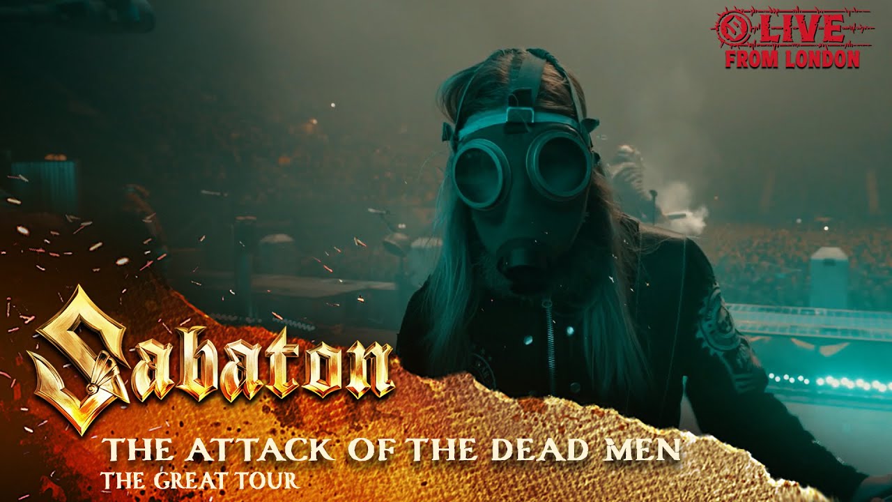 SABATON - The Attack Of The Dead Men (Live - The Great Tour - London)