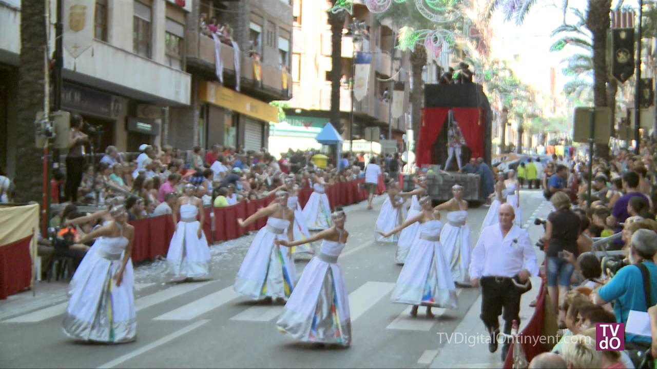 Desfile Capitania Cristiana - Entrada de Moros y Cristianos - Ontinyent 2012