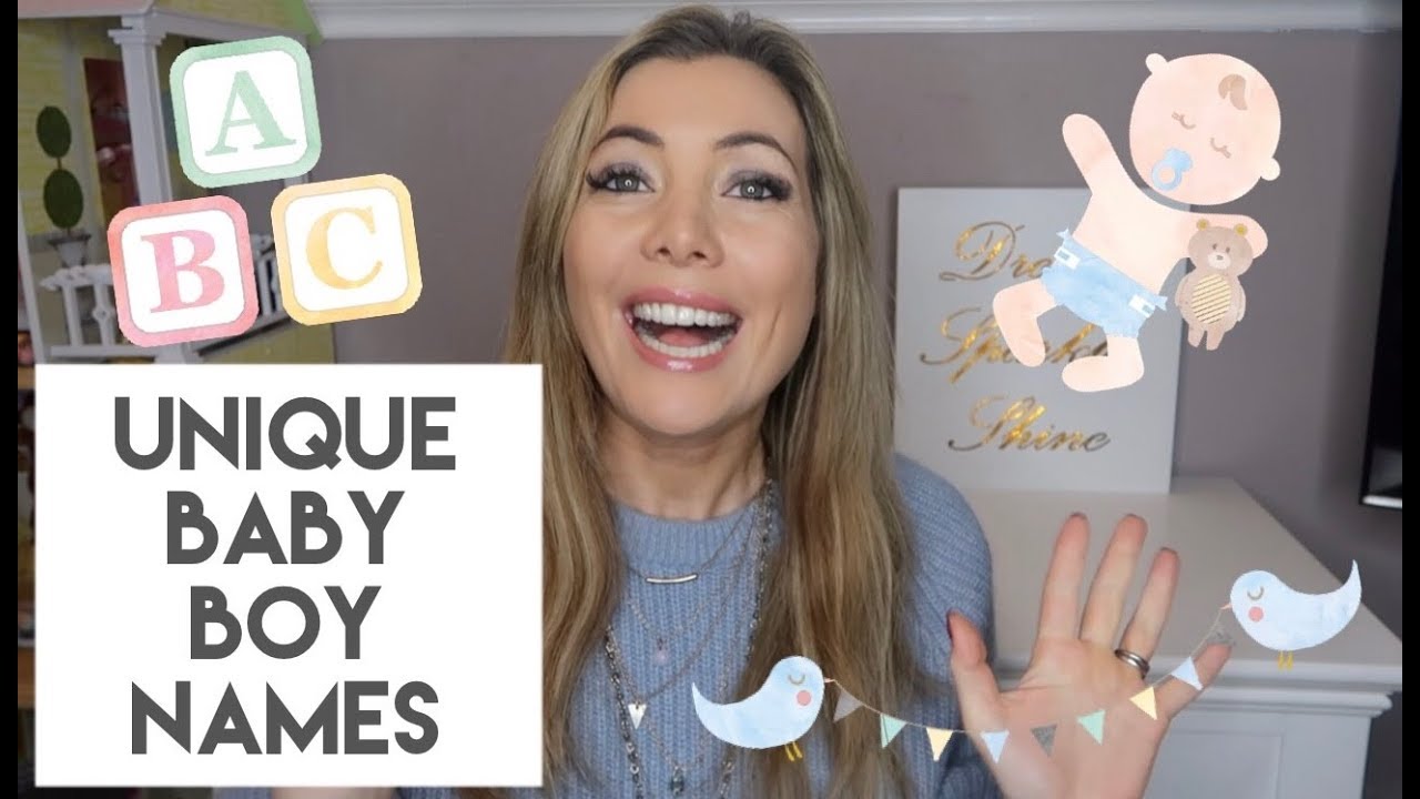 UNIQUE BABY BOY NAMES | UNUSUAL BOY NAMES SUGGESTED BY VIEWERS | LAUREN JANE HAMPSHIRE