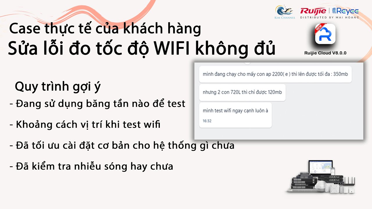 WIFI không đủ tốc độ | Sửa lỗi thực tế và quy trình kiểm tra phát hiện lỗi hệ thống Ruijie|Reyee.