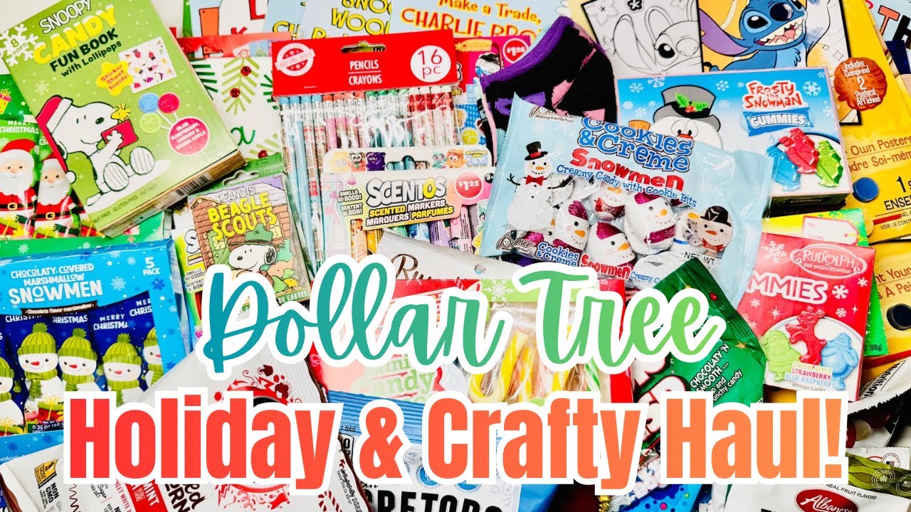 Покупки к праздникам и для рукоделия | Dollar Tree | Находки с персонажами Peanuts и Snoopy!