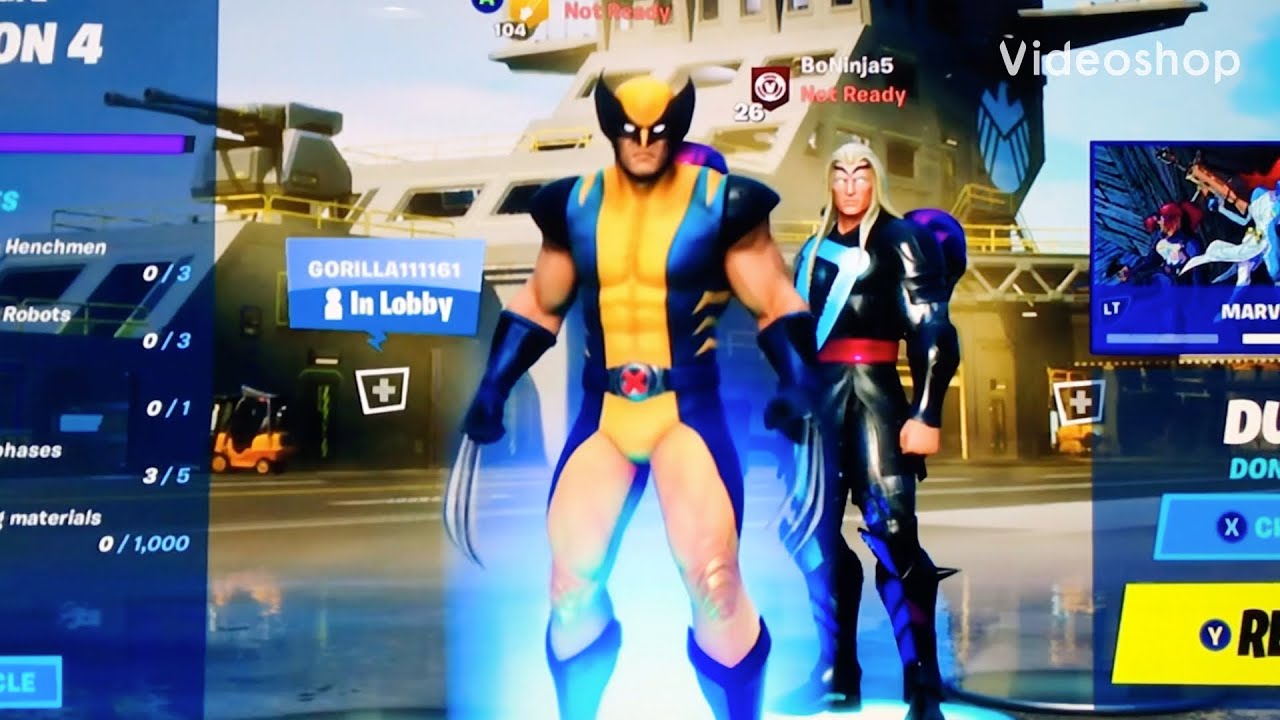 All marvel built - in -emotes!!!