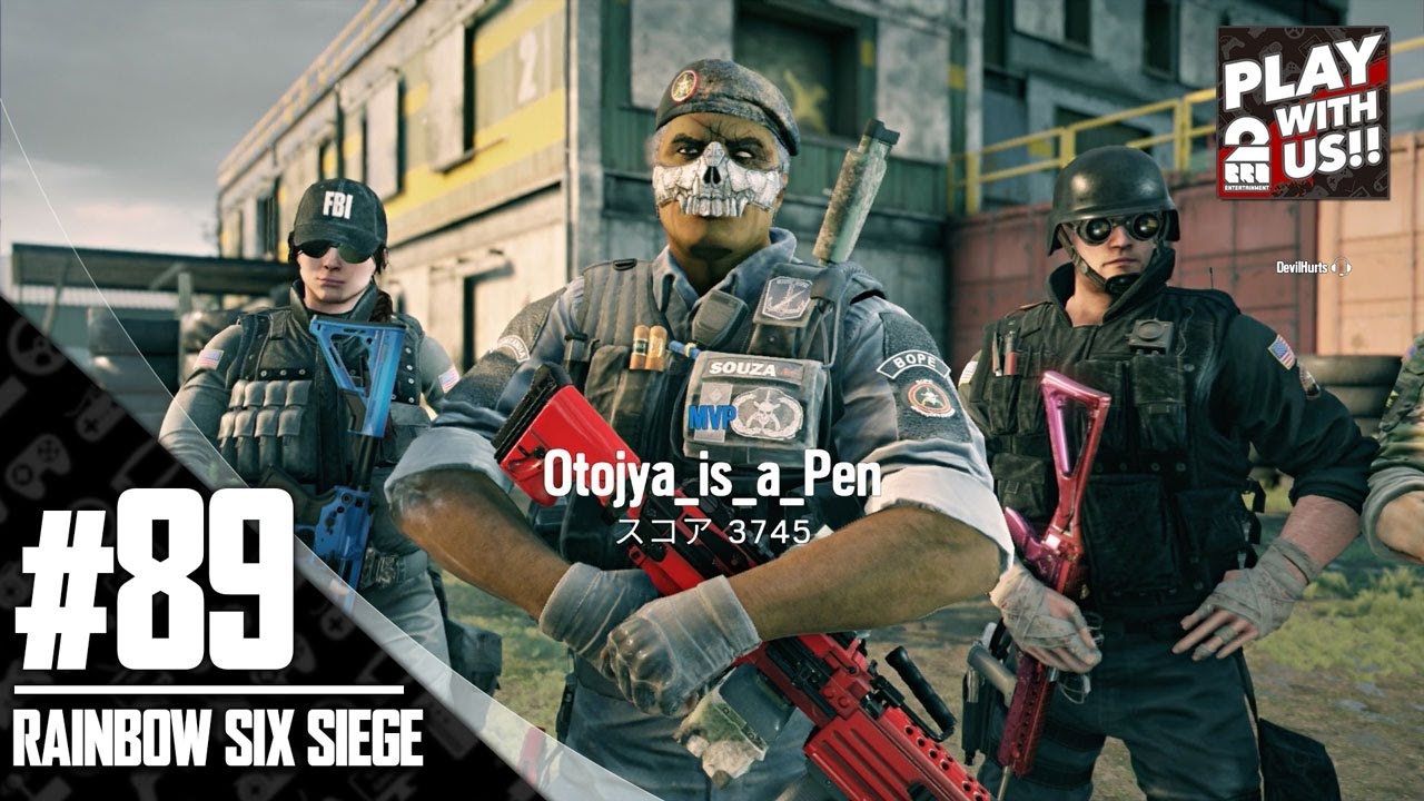 #89【FPS】弟者,兄者,おついちの「レインボーシックス シージ」【2BRO.】