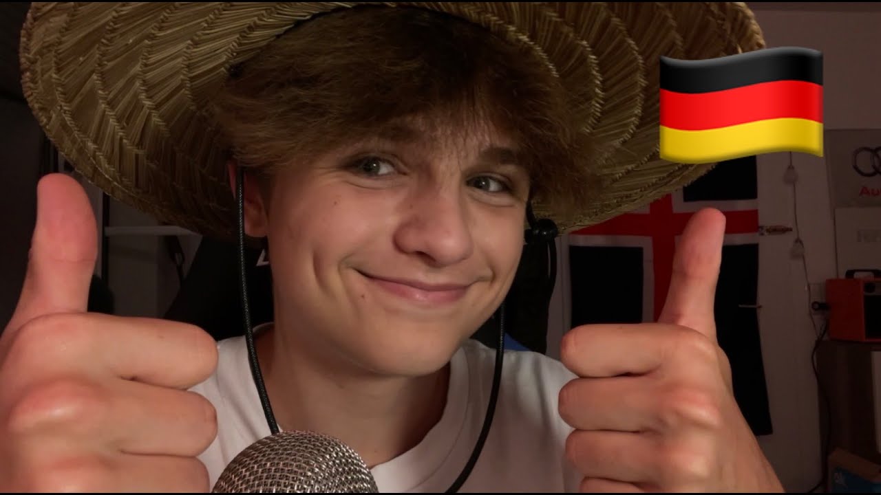 ASMR teaching you IMPORTANT german words 🇩🇪🌀