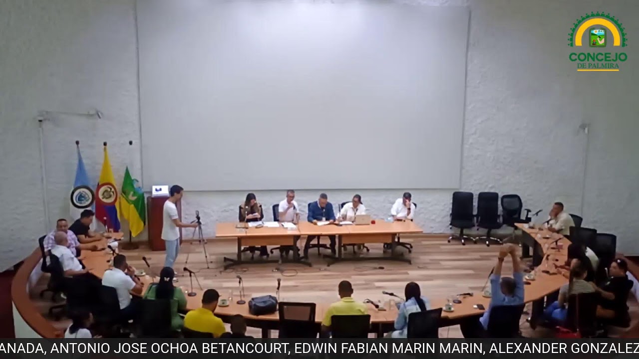 Plenaria del concejo