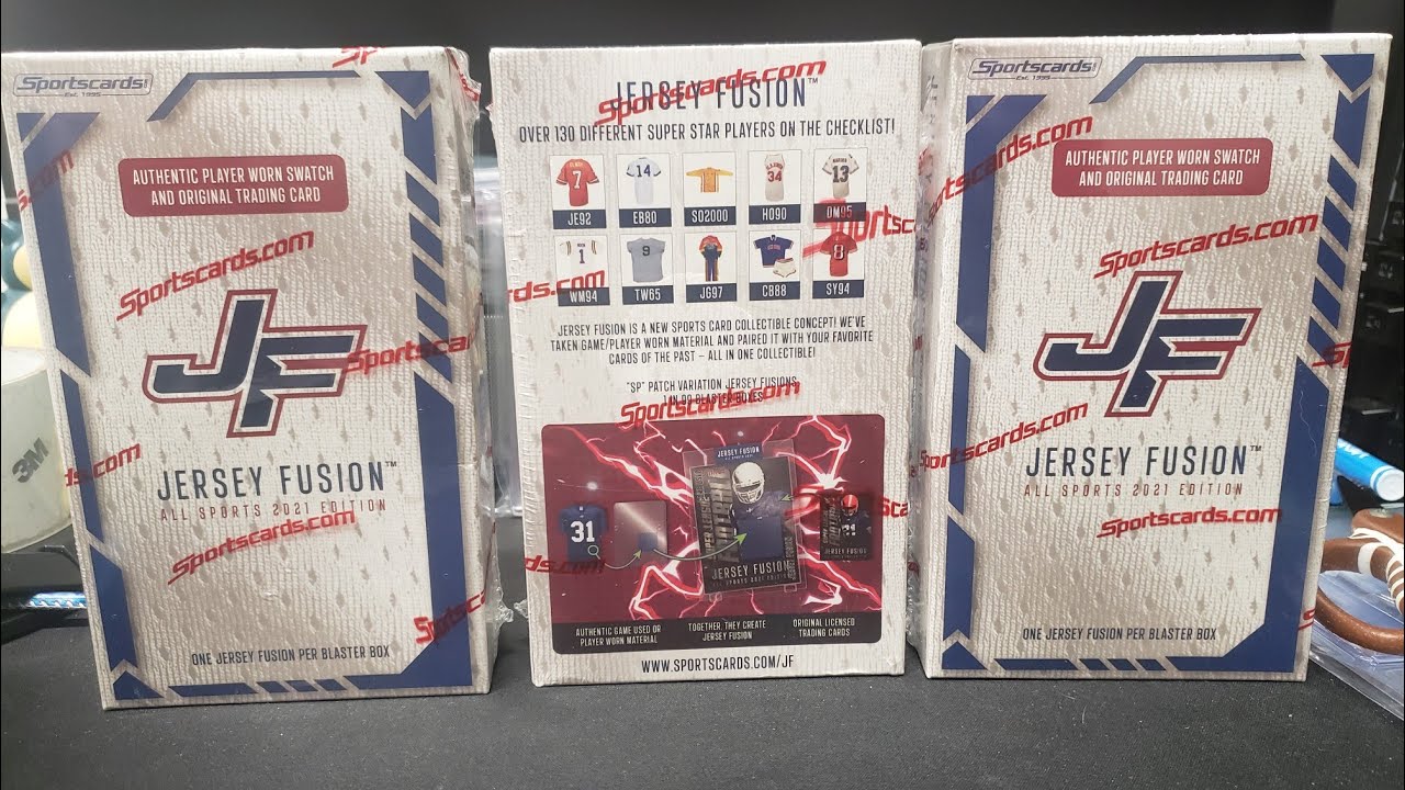 JF!? Jersey Fusion All Sports 2021 Blaster Box Breaks! SportsCards.com? 🔥?