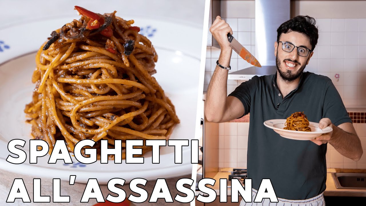 SPAGHETTI ALL'ASSASSINA * RICETTA ORIGINALE BARESE
