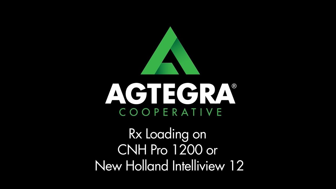 CNH Pro 1200 or New Holland Intelliview 12  Monitor Prescription Loading Tutorial