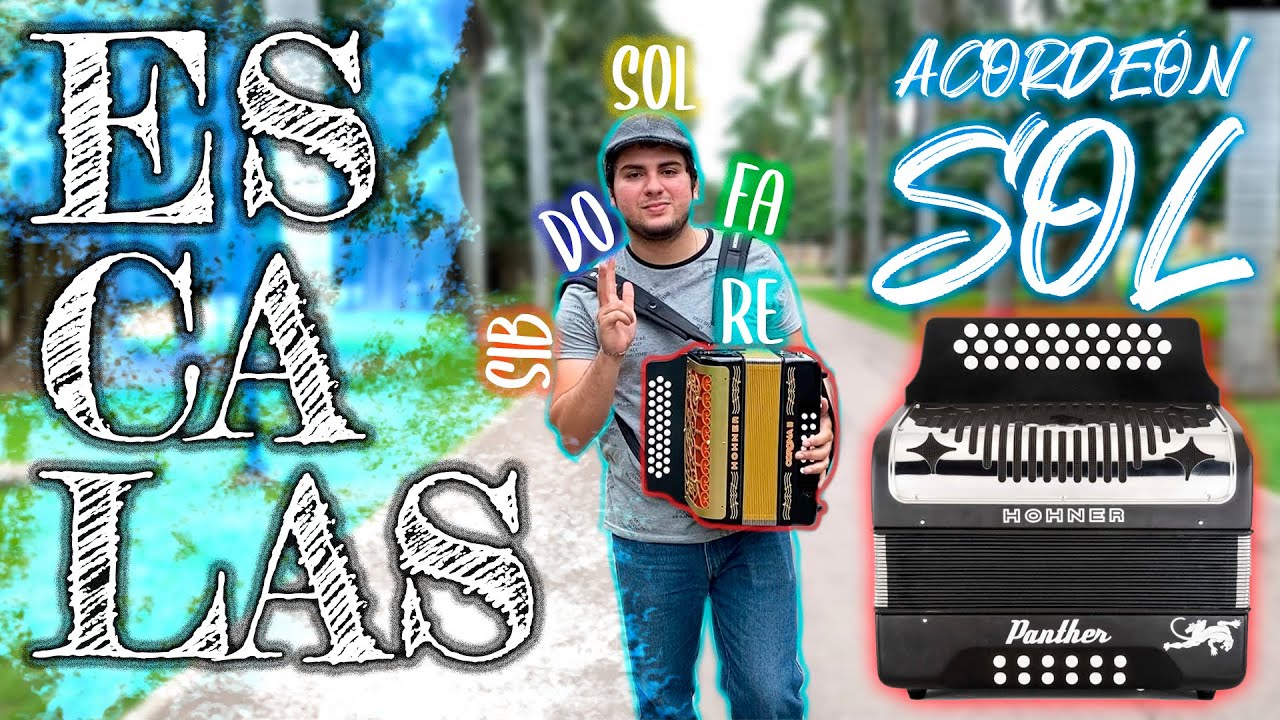 #TEORÍA Escalas En Acordeón De Sol