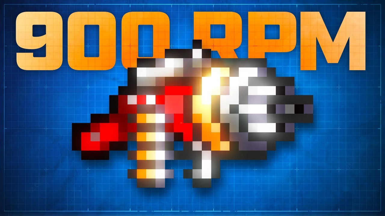 Это оружие из Terraria стреляет необычайно быстро...