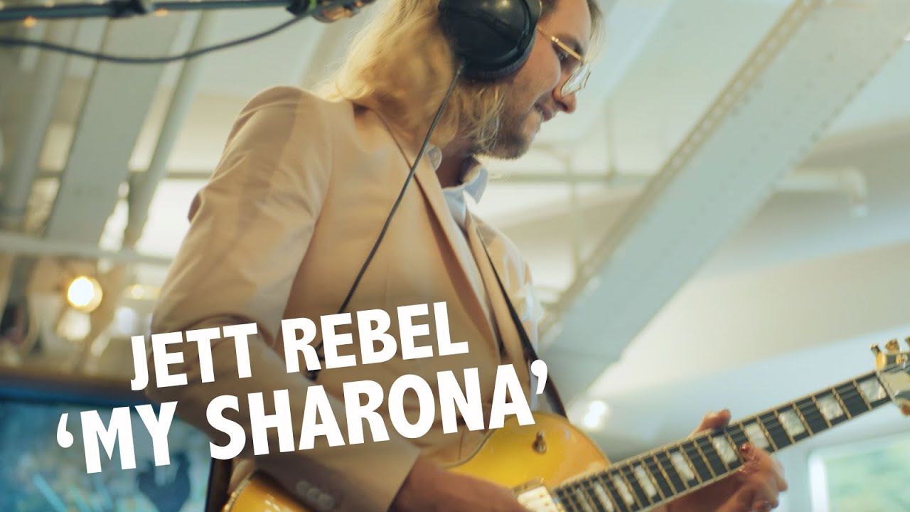 Jett Rebel - 'My Sharona' (The Knack cover) Live @ Ekdom In De Ochtend