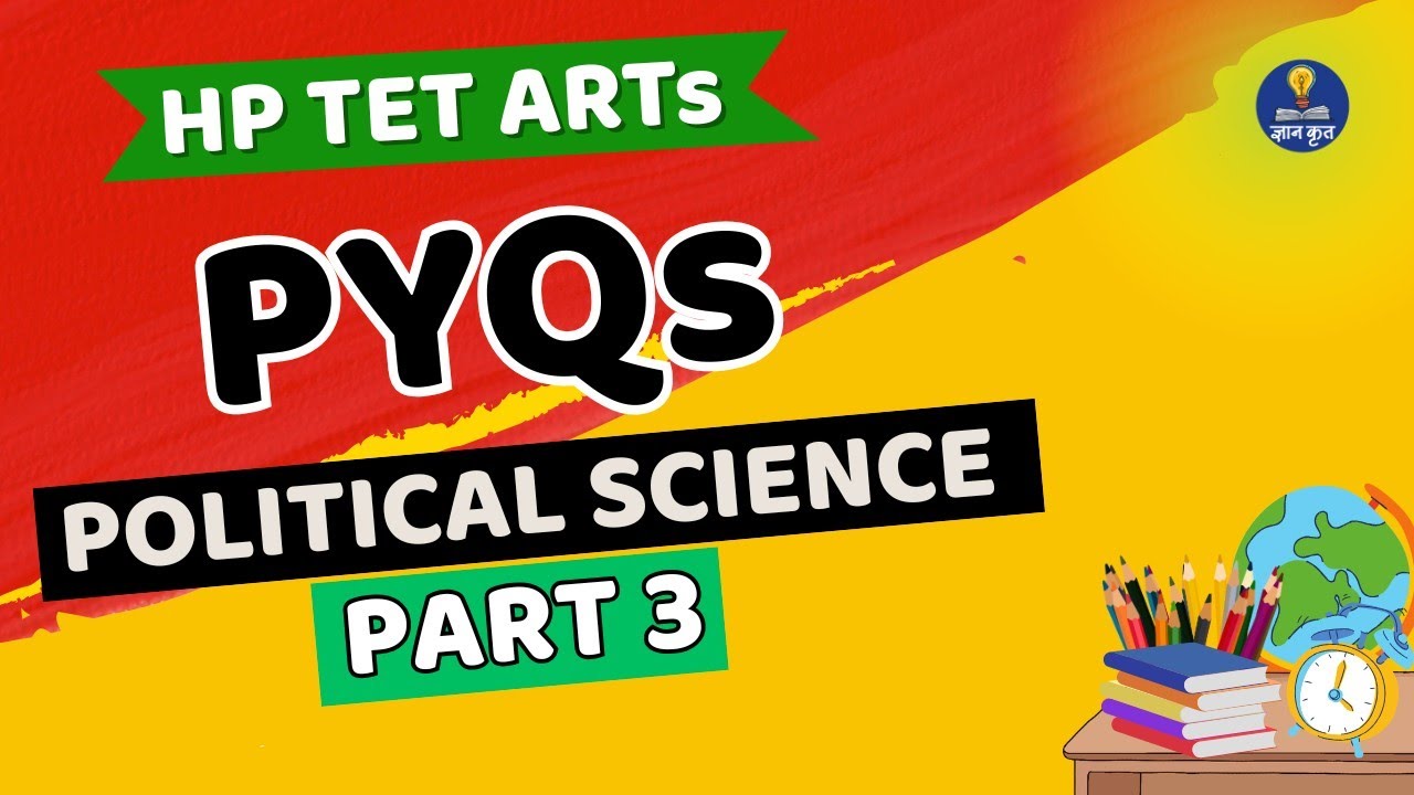 Political Science PYQs for HP TET Arts | Live Practice Session | Part 3