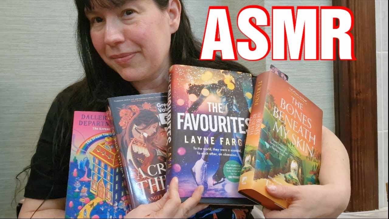 Relaxing ASMR Book Haul  - I can even make an Insomniac sleep !!!