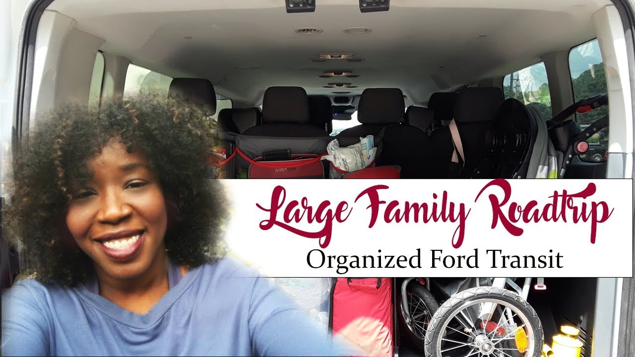 LARGE FAMILY ROADTRIP | Organized Ford Transit