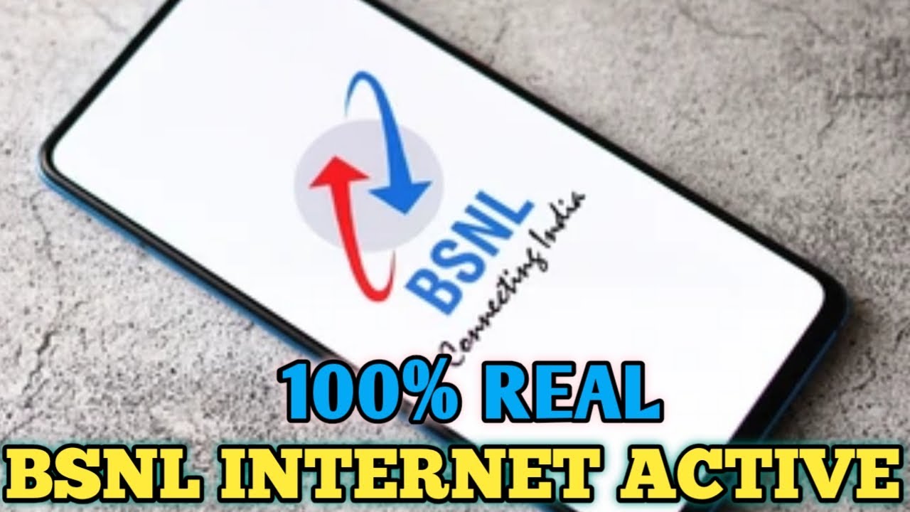 HOW TO BSNL SIM Internet active video