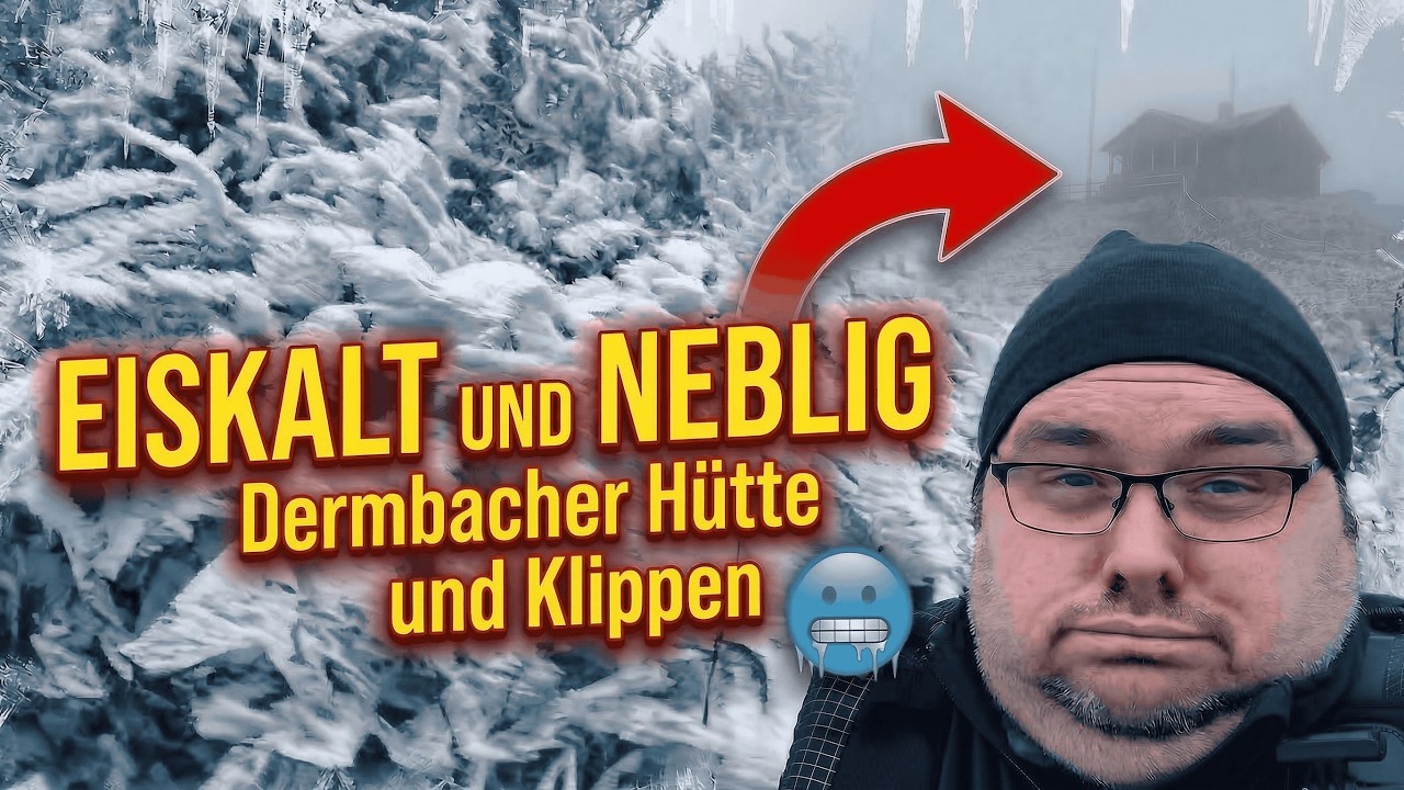 Eiskalte, Windige und Neblige Wanderung 🥶 | Dermbacher Hütte & Dermbacher Klippen