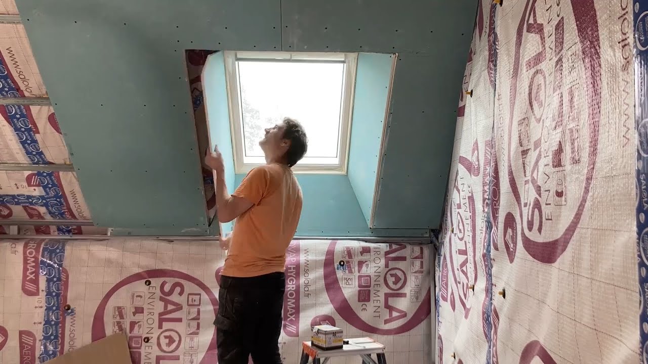 Placo Velux et rampants