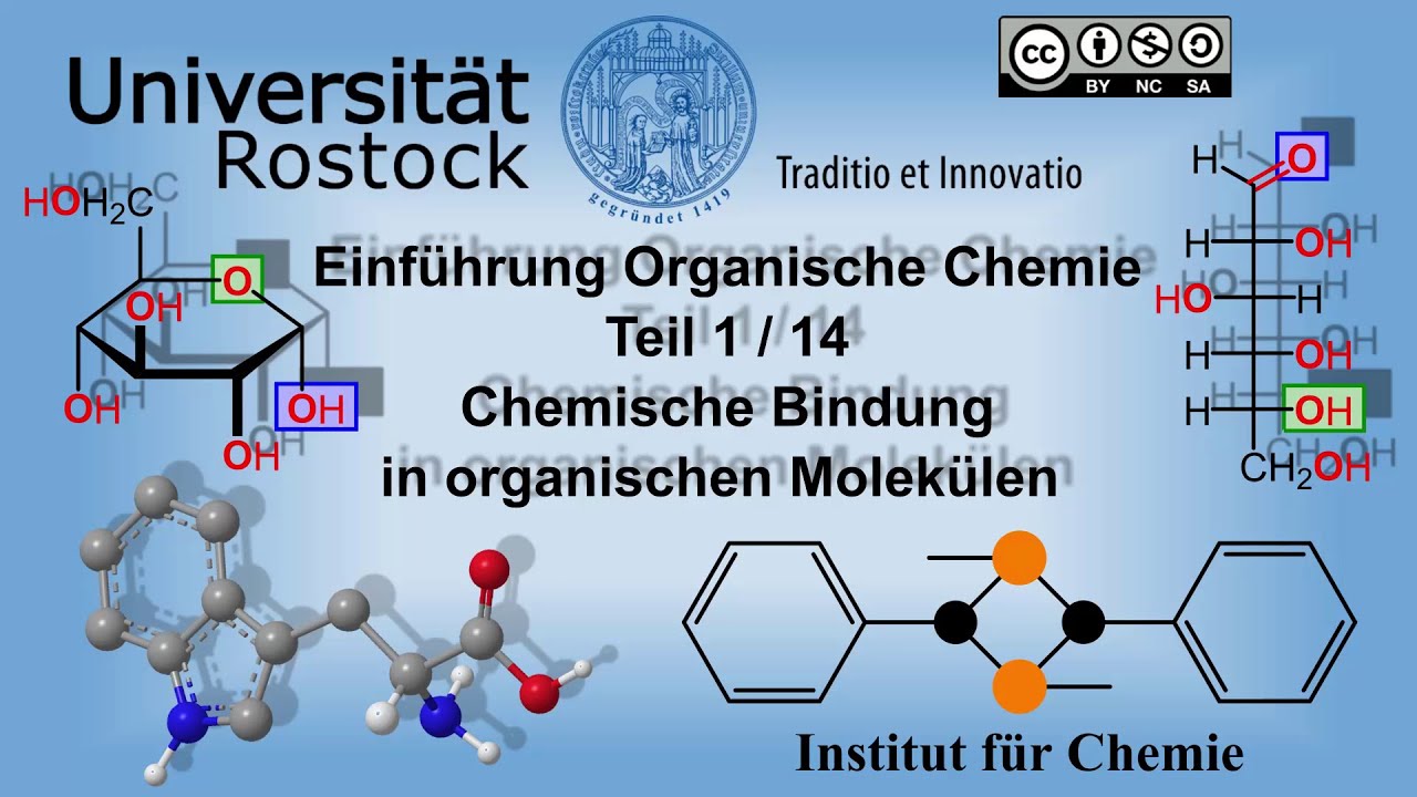 Einführung in die Organische Chemie Teil 1: Chemische Bindungen in organischen Molekülen
